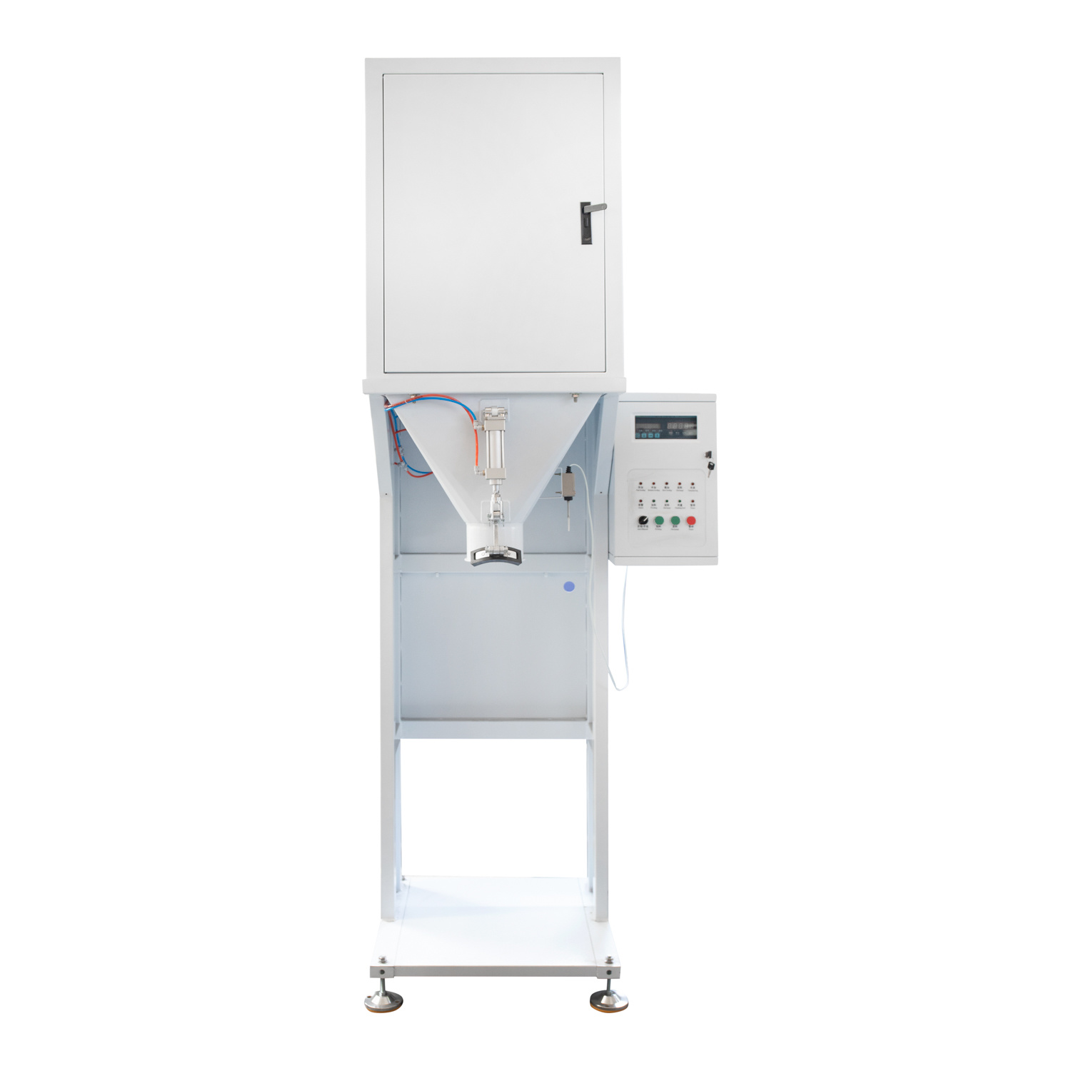 Semi Automatic Granule Products Weighting Packing Packaging Machine